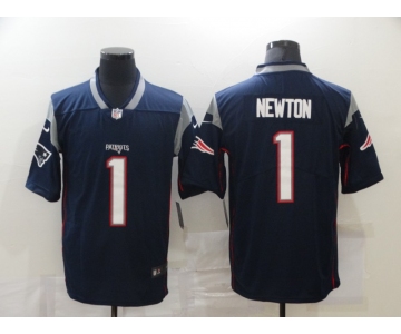 Men's New England Patriots #1 Cam Newton Navy Blue 2017 Vapor Untouchable Stitched NFL Nike Limited Jersey