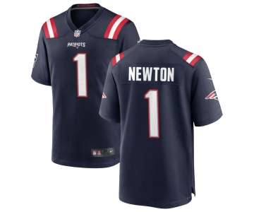 Men's New England Patriots #1 Cam Newton Navy Blue 2020 NEW Vapor Untouchable Stitched NFL Nike Limited Jersey