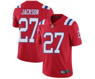 Men's New England Patriots #27 J.C. Jackson Limited Vapor Untouchable Alternate Red Jersey