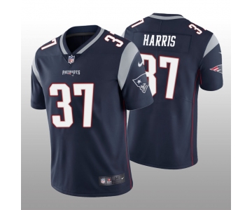 Men's New England Patriots #37 Damien Harris Navy Vapor Limited Jersey