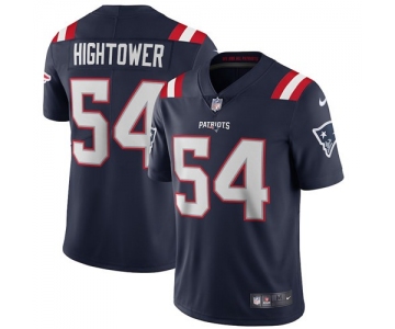 Men's New England Patriots #54 Dont'a Hightower Navy Blue 2020 NEW Vapor Untouchable Stitched NFL Nike Limited Jersey