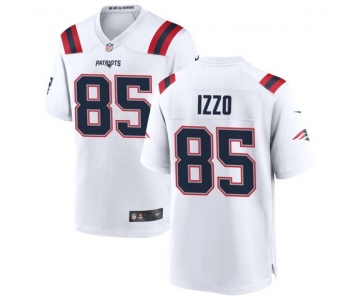Men's New England Patriots #85 Ryan Izzo White 2020 NEW Vapor Untouchable Stitched NFL Nike Limited Jersey