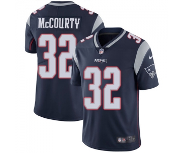 Nike New England Patriots #32 Devin McCourty Navy Blue Team Color Men's Stitched NFL Vapor Untouchable Limited Jersey