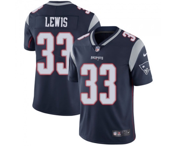 Nike New England Patriots #33 Dion Lewis Navy Blue Team Color Men's Stitched NFL Vapor Untouchable Limited Jersey