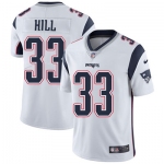 Nike New England Patriots #33 Jeremy Hill White Men's Stitched NFL Vapor Untouchable Limited Jersey