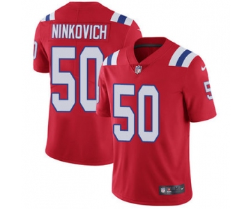 Nike New England Patriots #50 Rob Ninkovich Red Alternate Men's Stitched NFL Vapor Untouchable Limited Jersey