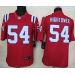 Nike New England Patriots #54 Donta Hightower Red Limited Jersey