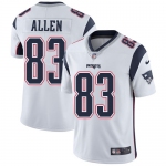 Nike New England Patriots #83 Dwayne Allen White Men's Stitched NFL Vapor Untouchable Limited Jersey