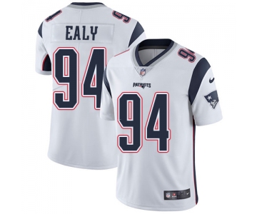 Nike New England Patriots #94 Kony Ealy White Men's Stitched NFL Vapor Untouchable Limited Jersey