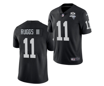 Men's Las Vegas Raiders #11 Henry Ruggs III 2020 Black Inaugural Season Vapor Limited Stitched Jersey