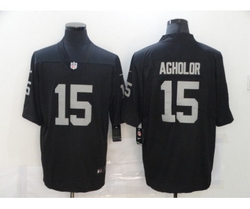 Men's Las Vegas Raiders #15 Nelson Agholor Black 2017 Vapor Untouchable Stitched NFL Nike Limited Jersey