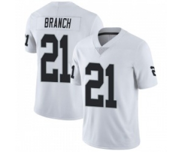 Men's Las Vegas Raiders #21 Cliff Branch White Vapor Untouchable Stitched NFL Nike Limited Jersey