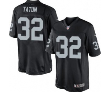 Mens Nike NFL Oakland Raiders #32 Jack Tatum Home Black Limited Jersey