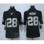 Men's Oakland Raiders #28 Latavius Murray Black Team Color NFL Nike Limited Jersey