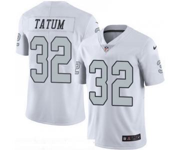 Men's Oakland Raiders #32 Jack Tatum Retired White 2016 Color Rush Stitched NFL Nike Limited Jersey