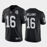 Nike Las Vegas Raiders 16 Tyrell Williams Black 2020 Inaugural Season Vapor Untouchable Limited Jersey