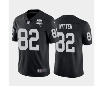 Nike Las Vegas Raiders 82 Jason Witten Black 2020 Inaugural Season Vapor Untouchable Limited Jersey