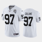 Nike Las Vegas Raiders 97 Maliek Collins White 2020 Inaugural Season Vapor Untouchable Limited Jersey