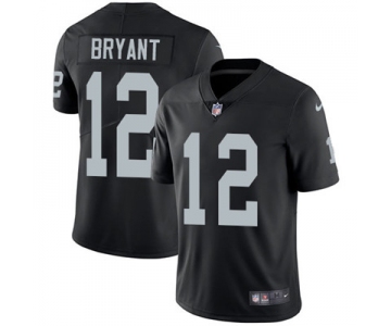 Nike Oakland Raiders #12 Martavis Bryant Black Team Color Men's Stitched NFL Vapor Untouchable Limited Jersey