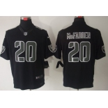 Nike Oakland Raiders #20 Darren McFadden Black Impact Limited Jersey