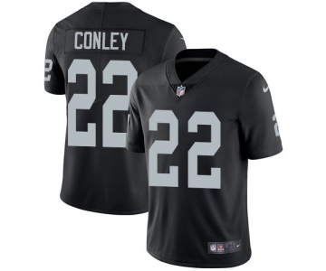 Nike Oakland Raiders #22 Gareon Conley Black Team Color Men's Stitched NFL Vapor Untouchable Limited Jersey