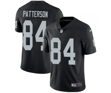 Nike Oakland Raiders #84 Cordarrelle Patterson Black Team Color Men's Stitched NFL Vapor Untouchable Limited Jersey