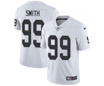 Nike Oakland Raiders #99 Aldon Smith White Men's Stitched NFL Vapor Untouchable Limited Jersey