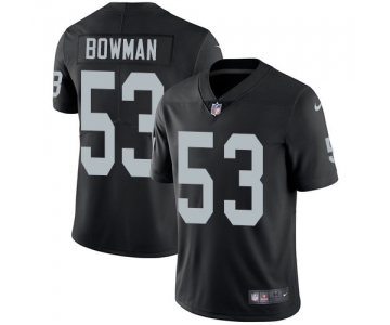 Nike Raiders #53 NaVorro Bowman Black Team Color Men's Stitched NFL Vapor Untouchable Limited Jersey