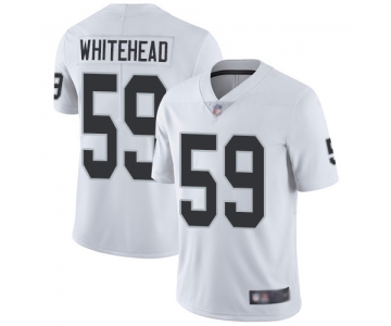 Nike Raiders #59 Tahir Whitehead White Men's Stitched NFL Vapor Untouchable Limited Jersey