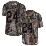 Raiders #24 Johnathan Abram Camo Men's Stitched Football Limited Rush Realtree Jersey