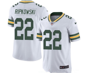 Men's Green Bay Packers #22 Aaron Ripkowski White 2016 Color Rush Stitched NFL Nike Limited Jersey