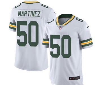 Men's Green Bay Packers #50 Blake Martinez White 2016 Color Rush Stitched NFL Nike Limited Jersey