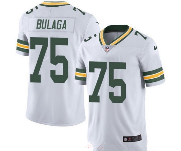Men's Green Bay Packers #75 Bryan Bulaga White 2016 Color Rush Stitched NFL Nike Limited Jersey