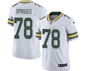 Men's Green Bay Packers #78 Jason Spriggs White 2016 Color Rush Stitched NFL Nike Limited Jersey