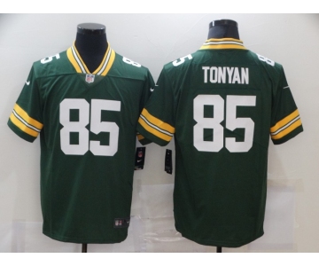 Men's Green Bay Packers #85 Robert Tonyan Green 2020 Vapor Untouchable Stitched NFL Nike Limited Jersey