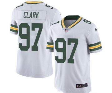 Men's Green Bay Packers #97 Kenny Clark White 2016 Color Rush Stitched NFL Nike Limited Jersey
