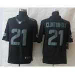 Nike Green Bay Packers #21 Ha Ha Clinton-Dix Black Impact Limited Jersey