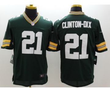 Nike Green Bay Packers #21 Ha Ha Clinton-Dix Green Limited Jersey