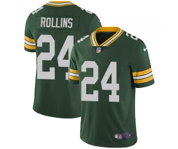 Nike Green Bay Packers #24 Quinten Rollins Green Team Color Men's Stitched NFL Vapor Untouchable Limited Jersey