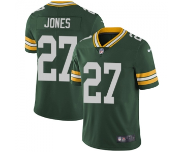 Nike Green Bay Packers #27 Josh Jones Green Team Color Men's Stitched NFL Vapor Untouchable Limited Jersey