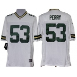 Nike Green Bay Packers #53 Nick Perry White Limited Jersey