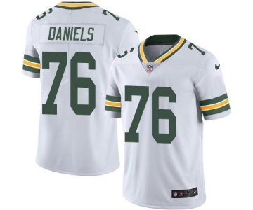 Nike Green Bay Packers #76 Mike Daniels White Men's Stitched NFL Vapor Untouchable Limited Jersey