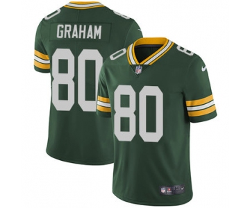 Nike Green Bay Packers #80 Jimmy Graham Green Team Color Men's Stitched NFL Vapor Untouchable Limited Jersey
