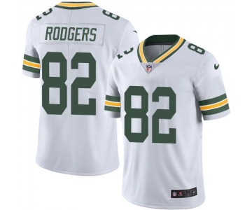 Nike Green Bay Packers #82 Richard Rodgers White Men's Stitched NFL Vapor Untouchable Limited Jersey