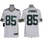 Nike Green Bay Packers #85 Greg Jennings White Limited Jersey