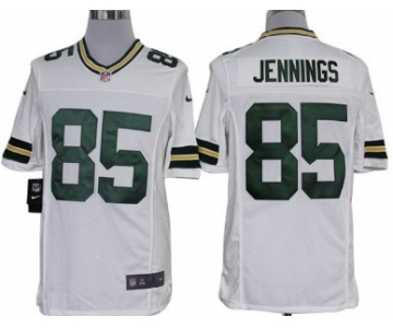 Nike Green Bay Packers #85 Greg Jennings White Limited Jersey