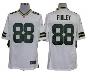 Nike Green Bay Packers #88 Jermichael Finley White Limited Jersey
