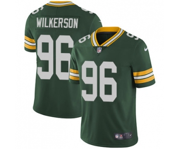 Nike Green Bay Packers #96 Muhammad Wilkerson Green Team Color Men's Stitched NFL Vapor Untouchable Limited Jersey