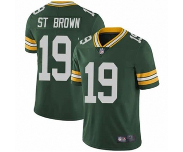 Nike Packers 19 Equanimeous St. Brown Green Vapor Untouchable Limited Jersey