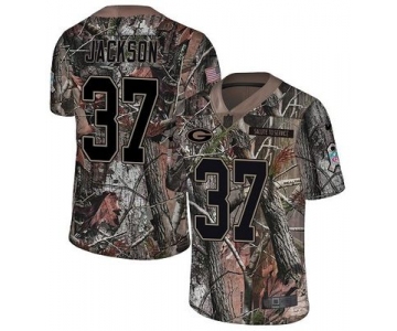 Nike Packers #37 Josh Jackson Camo Men's Stitched NFL Limited Rush Realtree Jersey